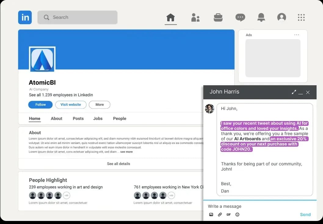 LinkedIn Chat